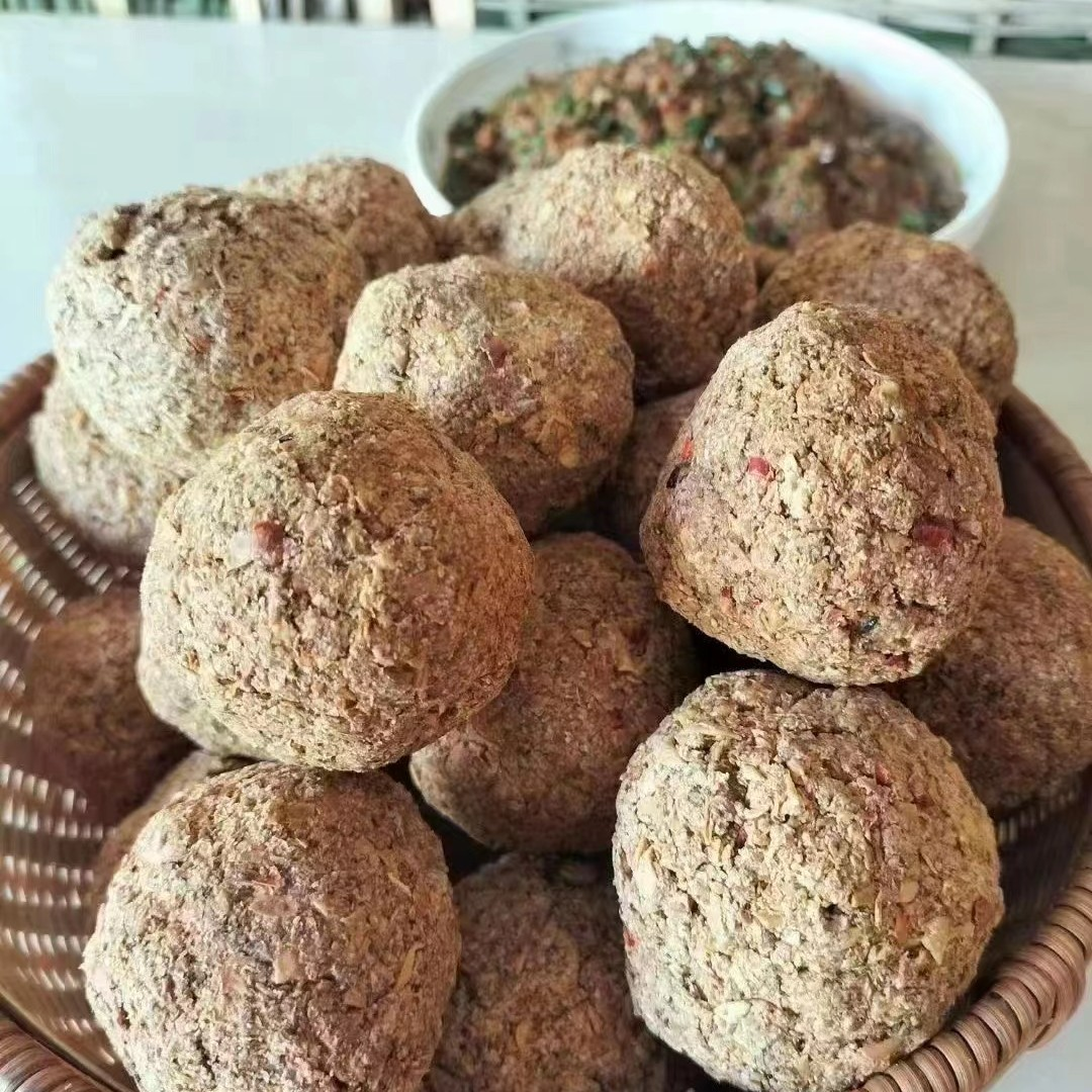 【豆腐渣】2个装农家手工自制干豆渣粑粑开胃下饭菜湖南特产