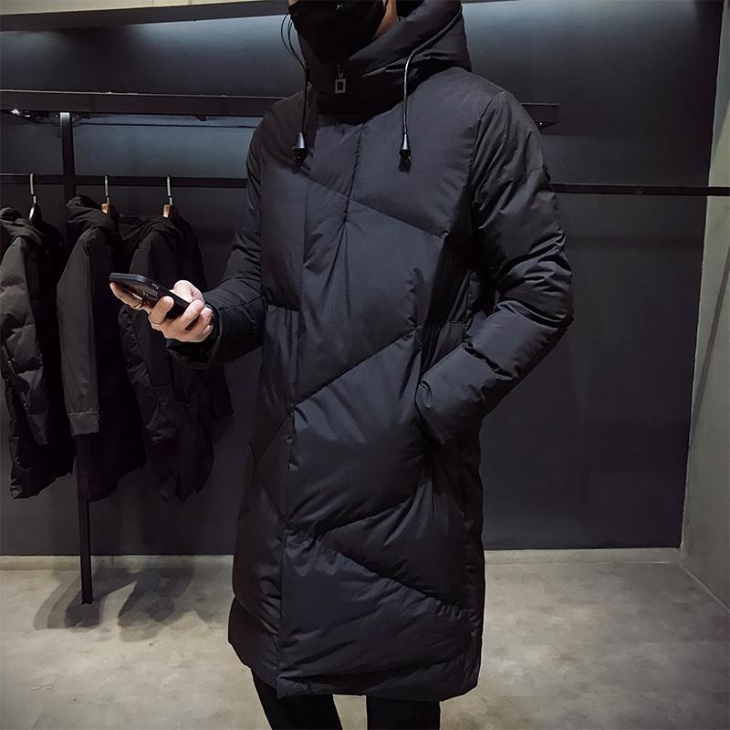 棉衣男士冬季外套韩版潮流中长款棉服潮牌2023新款冬装棉袄子