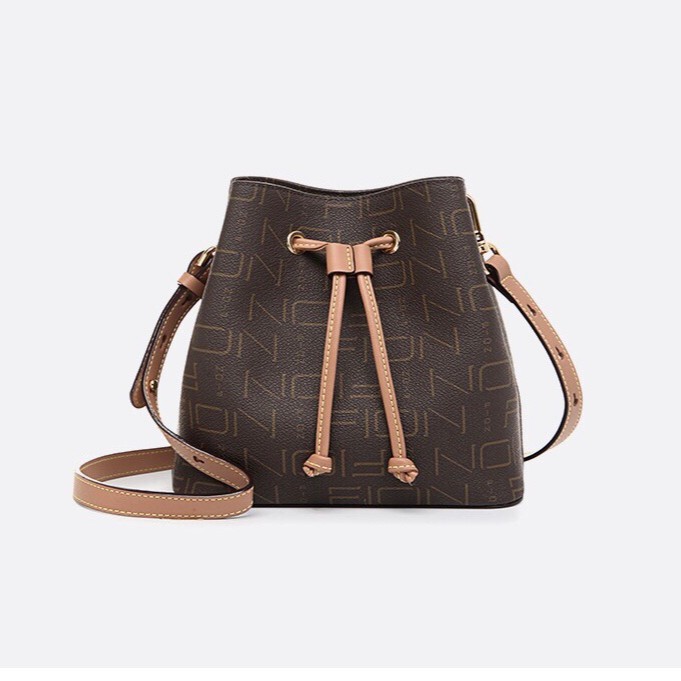 FION/菲安妮水桶包  时尚女包 斜挎单肩包香槟包FIBO009