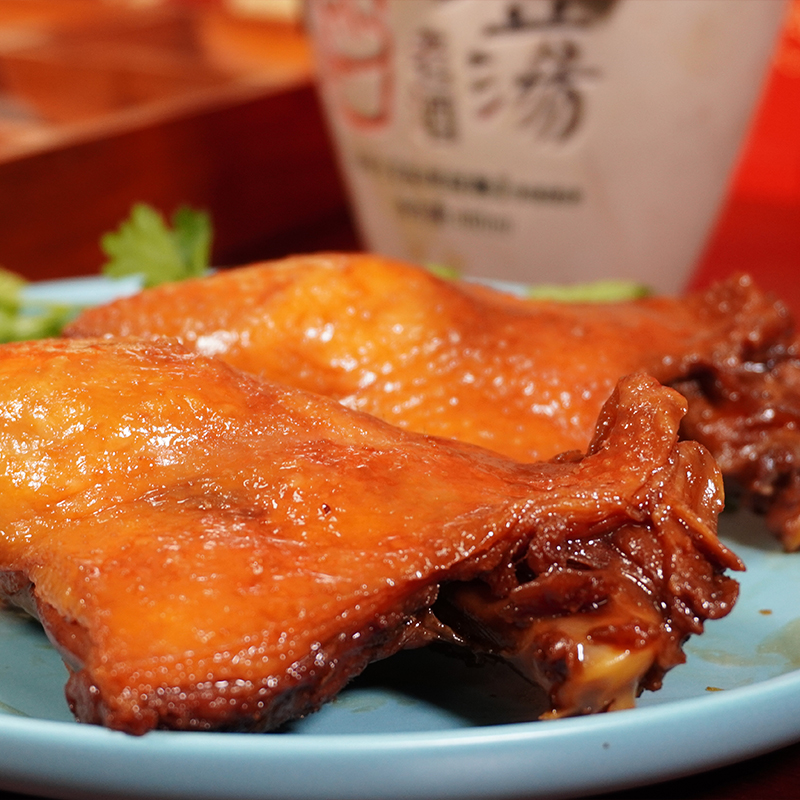 文虎文虎鸭腿5个650g 现卤现发五香口味 新鲜美味 顺丰包邮