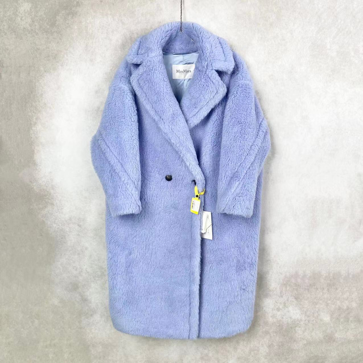 20320 Maxmara 蓝色泰迪大衣 xs码 公价30000 吊牌 全新未使用