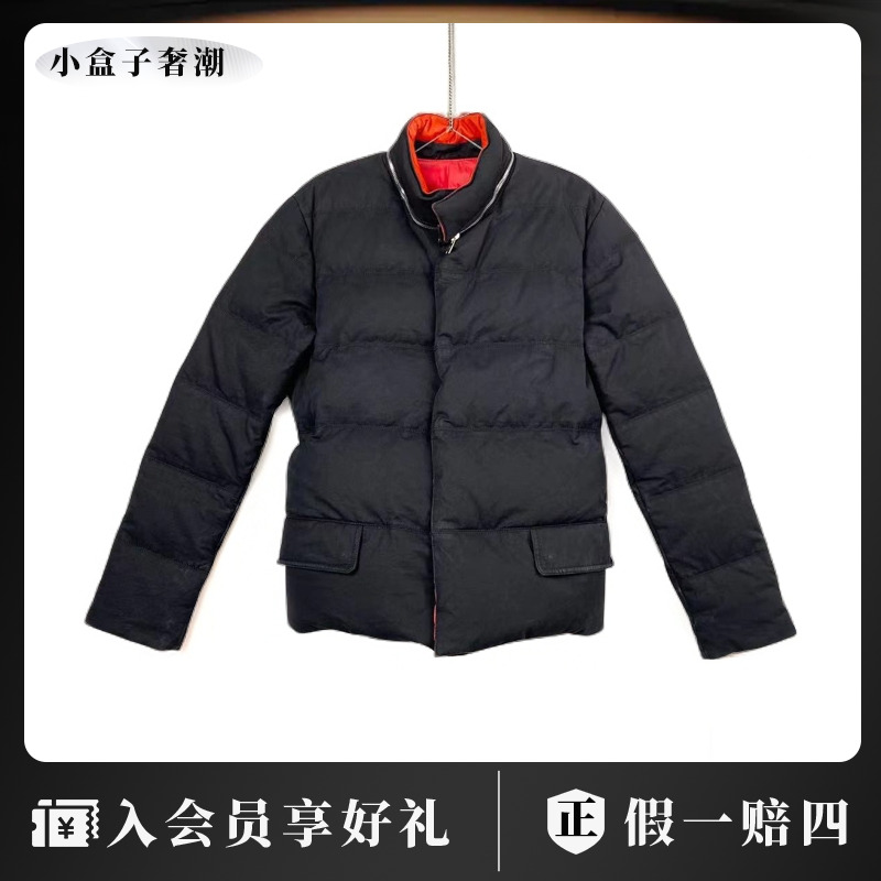 95新 Balenciaga/巴黎世家  二一五八零 黑色羽绒服 48码