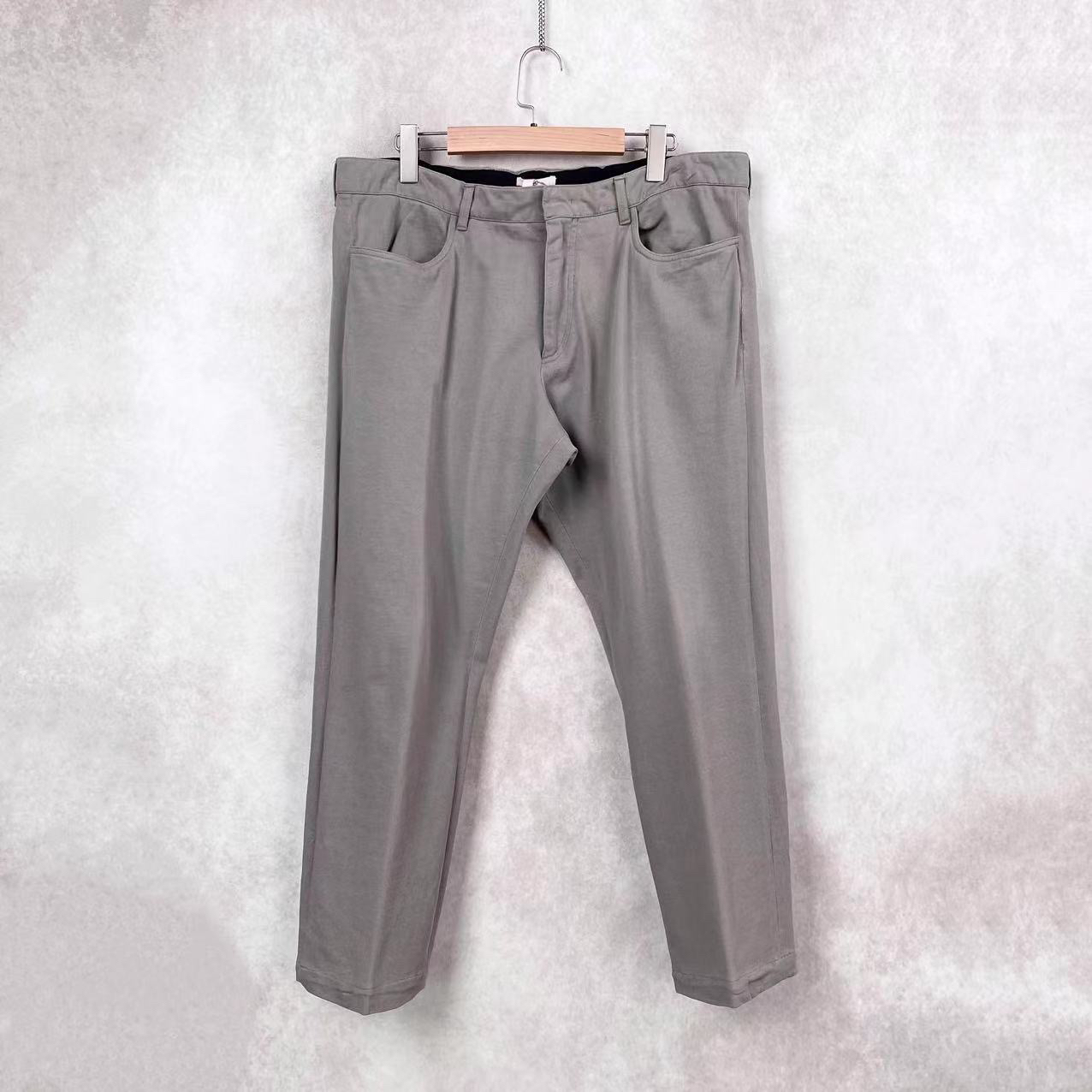 95新 Prada/普拉达 二二六四八 棉 灰色西裤 54码95新 