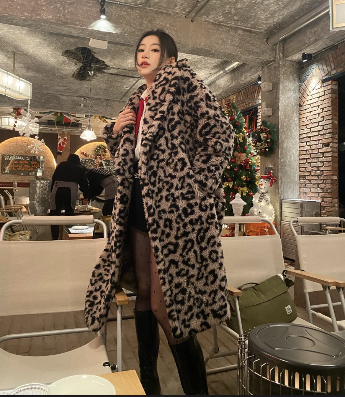 全新未使用 MaxMara  aa0772 豹纹泰迪大衣 s码 吊牌 未使用