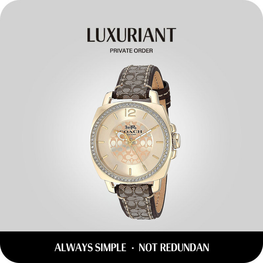 COACH/蔻驰老花直邮14503150 精致女款百搭石英时尚防水女士手表