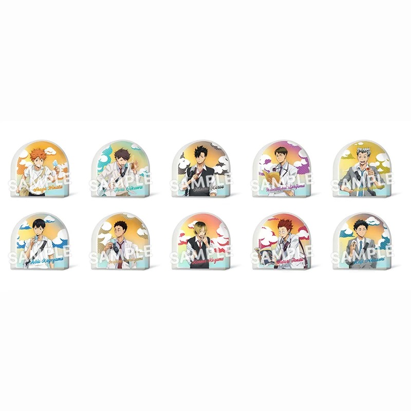 【日谷】排球少年 下校 放学 半身亚克力块摆件系列（默认代拆)