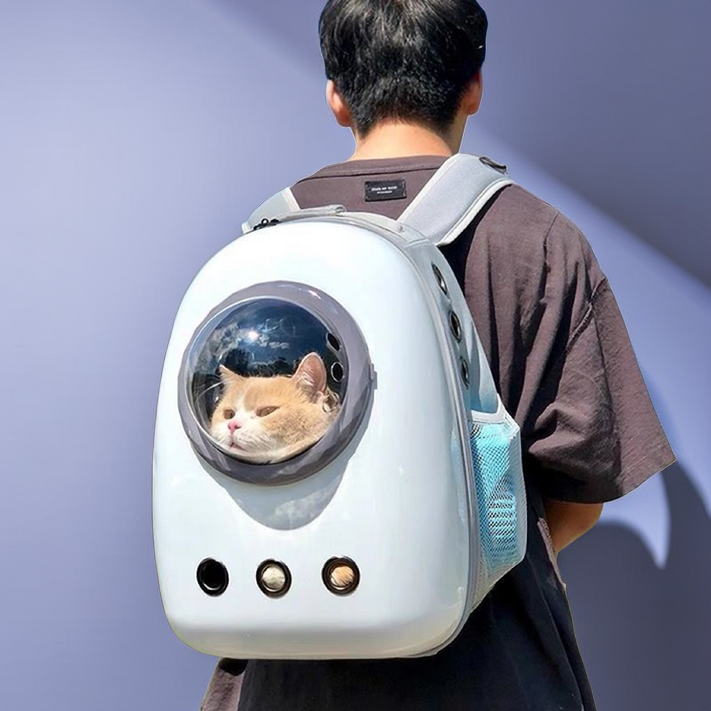 猫包外出便携包太空舱透气双肩高级背包猫书包大容量外带宠物用品