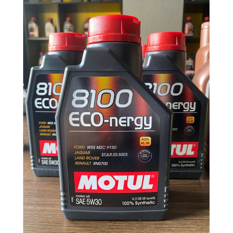 进口摩特8100 ECO 5W-30全合成发动机供油 1L 运动 粘度10.1 