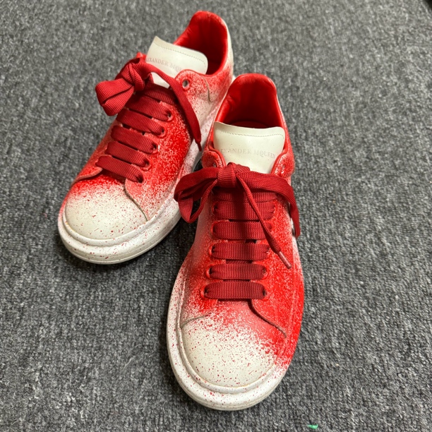 95新 Alexander McQueen/亚历山大·麦昆 /39码/休闲鞋/公价4800/