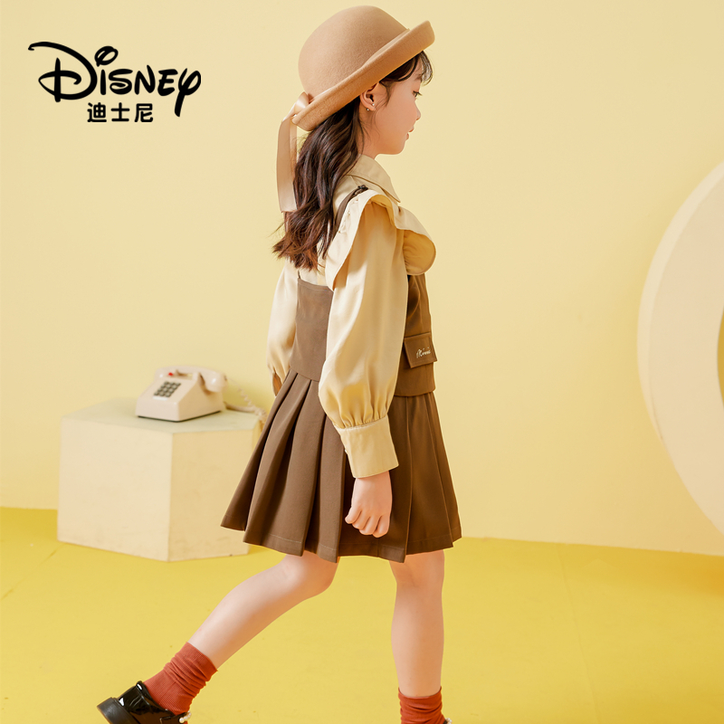 【DR】Disney/迪士尼英伦风套装衬衫连衣裙XCQ3SZ330