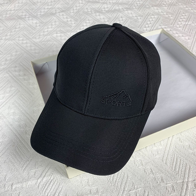 秋季新款户外楼梯布棒球帽简约休闲男刺绣字母运动防晒遮阳鸭舌帽