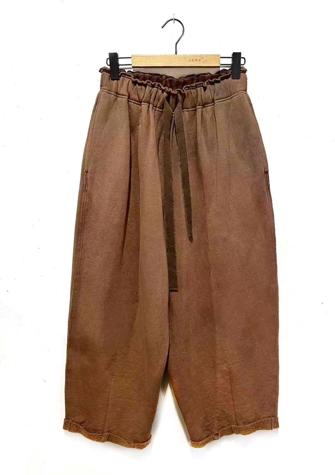 左岸迷香多色卫裤