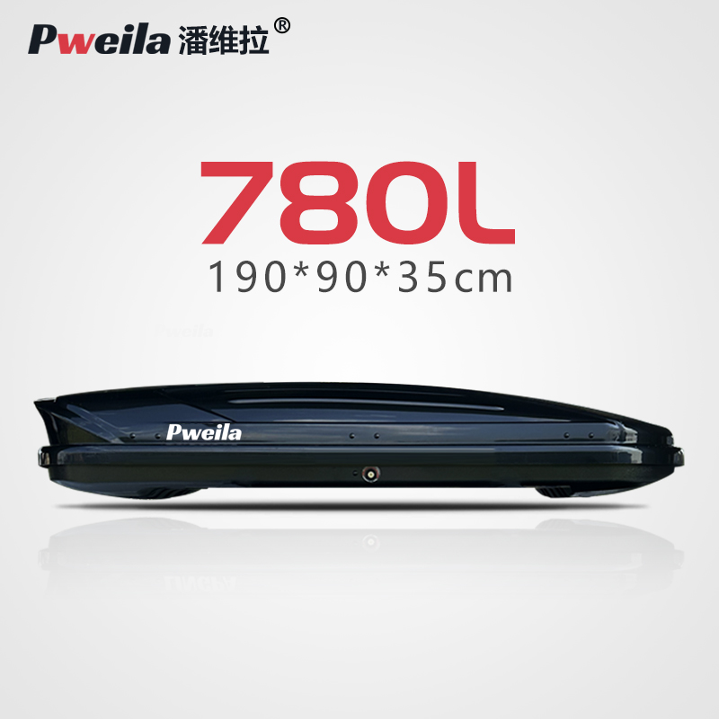 潘维拉正品车顶行李箱载物大容量SUV车顶行李箱装载通用超薄款