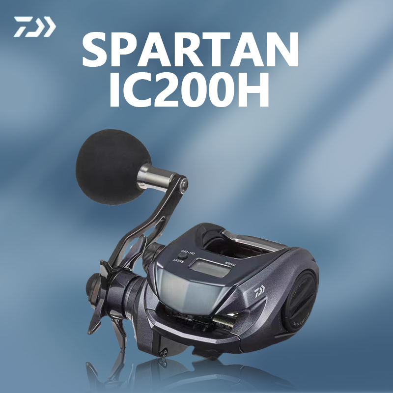 达瓦新款近海船钓黄鱼计数电子数显轮SPARTAN IC200H