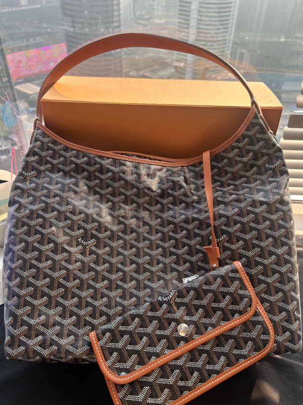 99新 Goyard 焦糖色腋下hobo（24年编码）