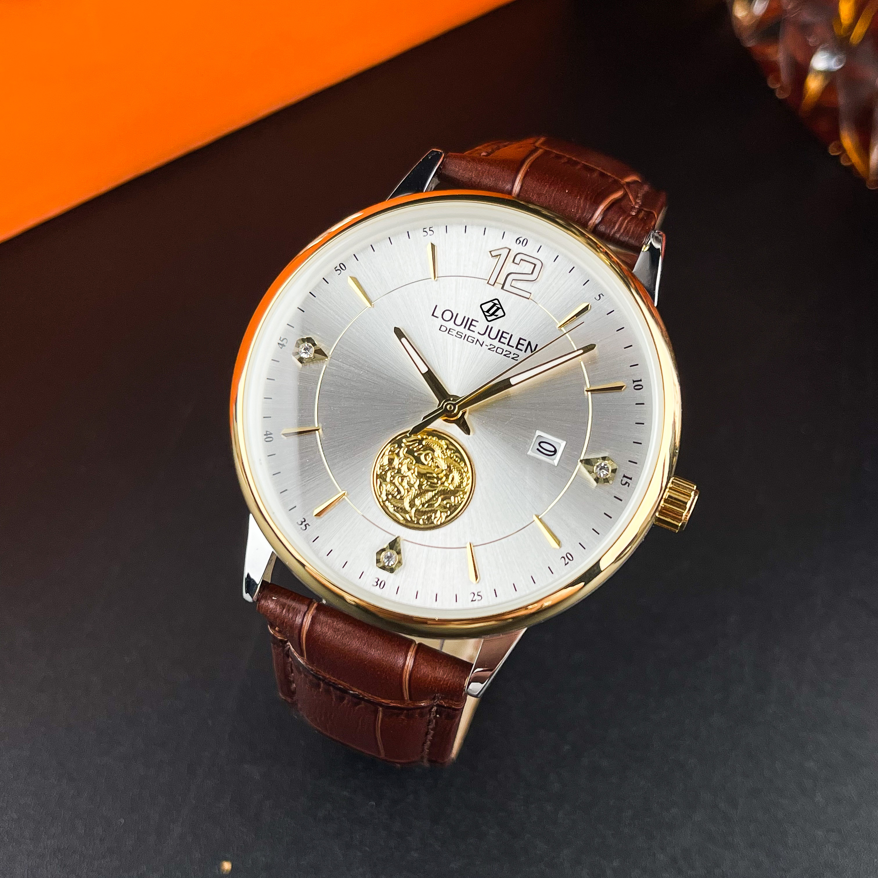LOUIEJUELEN龙图腾系列PM5208 男士百搭经典腕表 ZWL