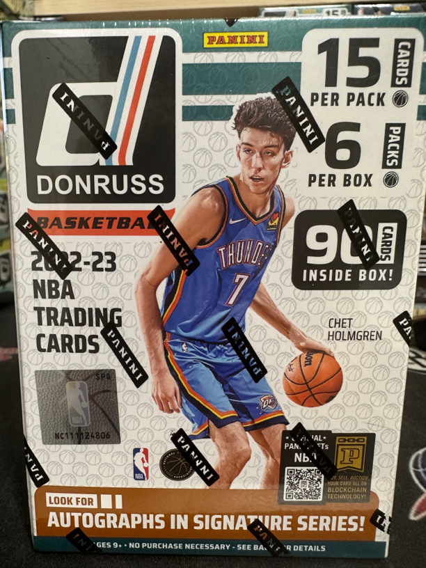 【拆盒】2022-23 Donruss 手雷 单盒 球星卡盲盒