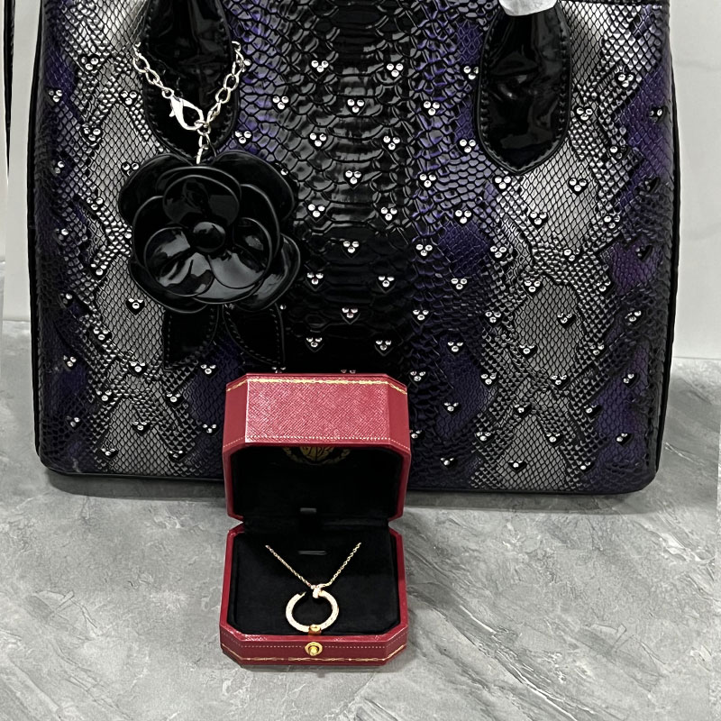 合金项链 【香港帝豪1188项链】欧美高端2024女神经典时尚百搭项链