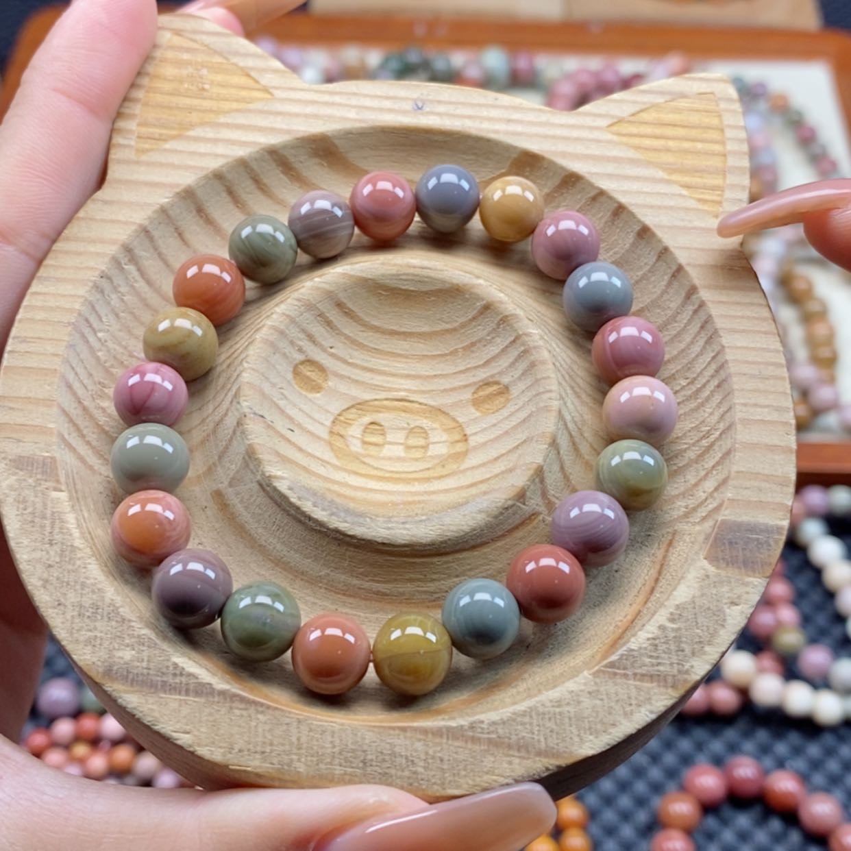 【闪购商品】石英质玉手链未镶嵌美****）