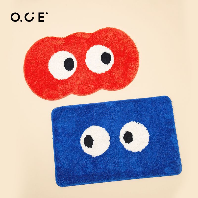 OCE进门入户地垫浴室脚垫卫生间吸水门垫防滑地毯异形看对眼系列