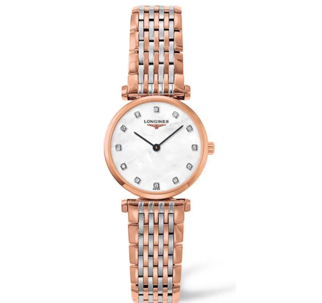 99新 Longines/浪琴 嘉岚镀层/L4.512.1.97.7/29mm/时尚轻奢气质