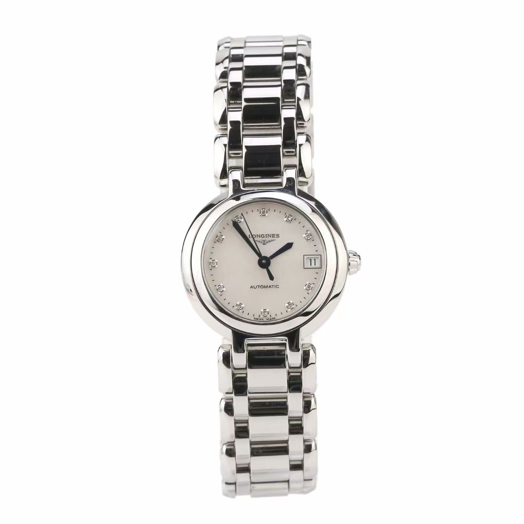 99新 Longines/浪琴 星月贝母钻机械/L8.111.4.87.6/26.5mm/女款