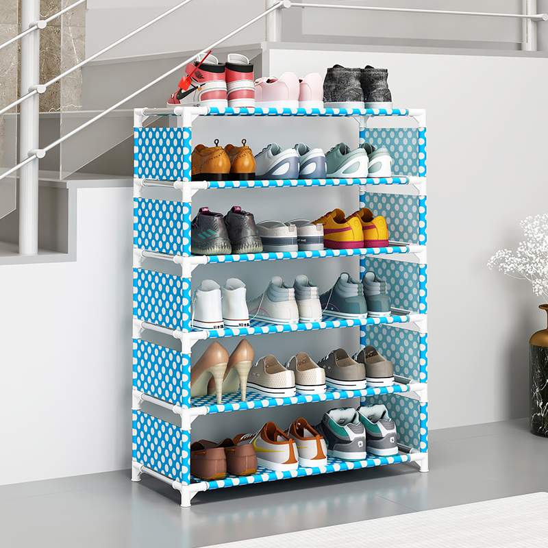 鞋架子简易门口家用经济型放收纳神器鞋柜多层防尘室内好看省空间