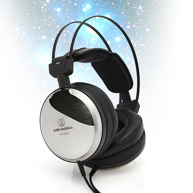铁三角ATH-A2000Z专业游戏监听HIFI音乐发烧台式头戴式电竞耳机