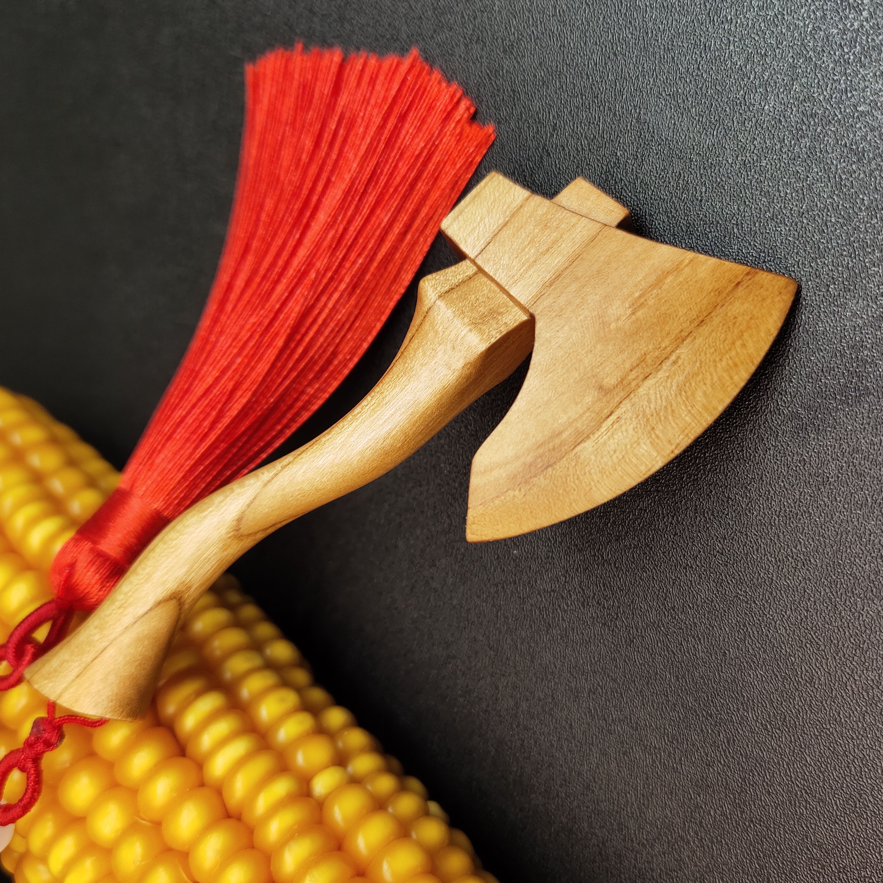 纯手工雕刻桃木斧子汽车挂件脖挂桃木剑吊坠钥匙扣手链脚链手机链