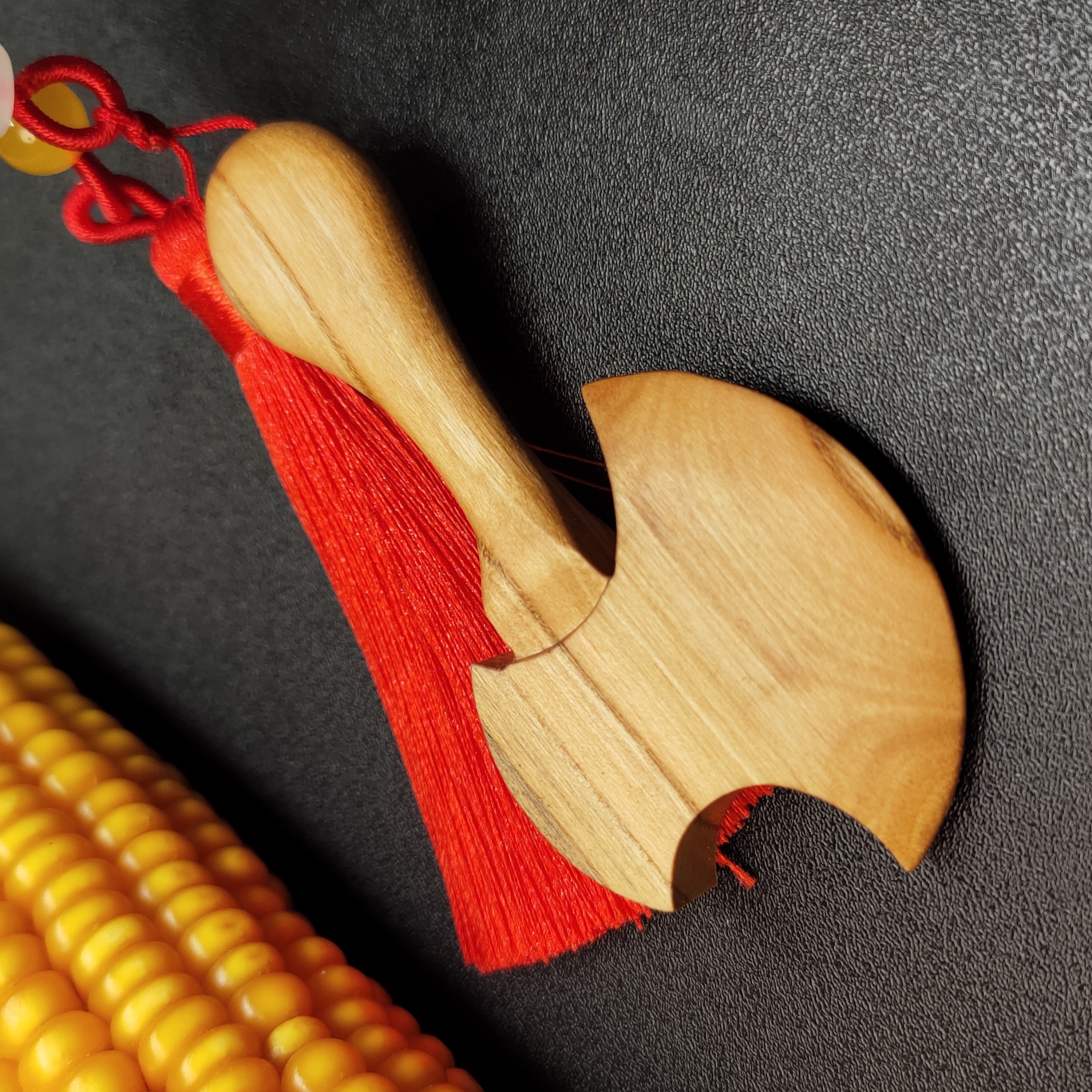 纯手工雕刻桃木斧子汽车挂件脖挂桃木剑吊坠钥匙扣手链脚链手机链