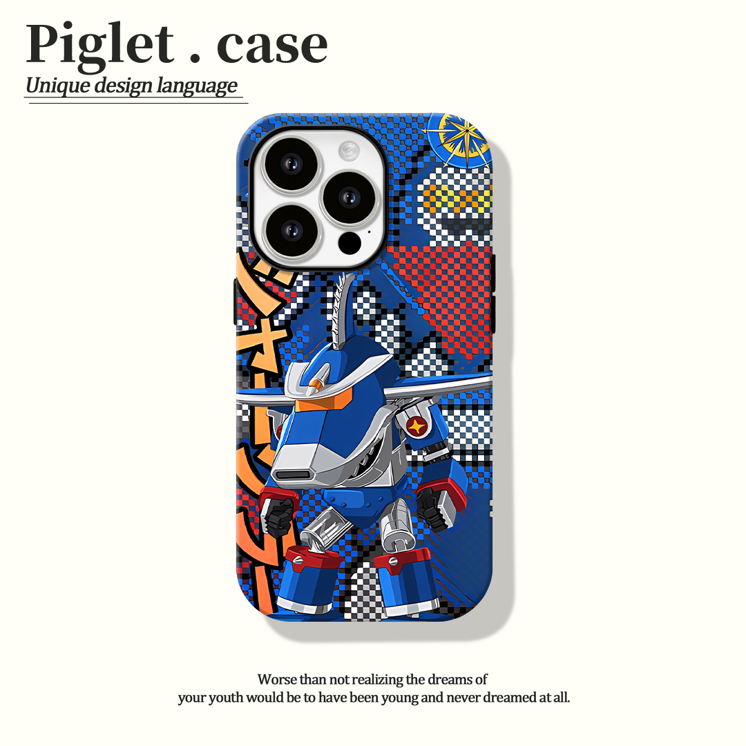 适用苹果15手机壳鲨鱼巨人iphone14菲林软壳11/12/13全包趣味创意