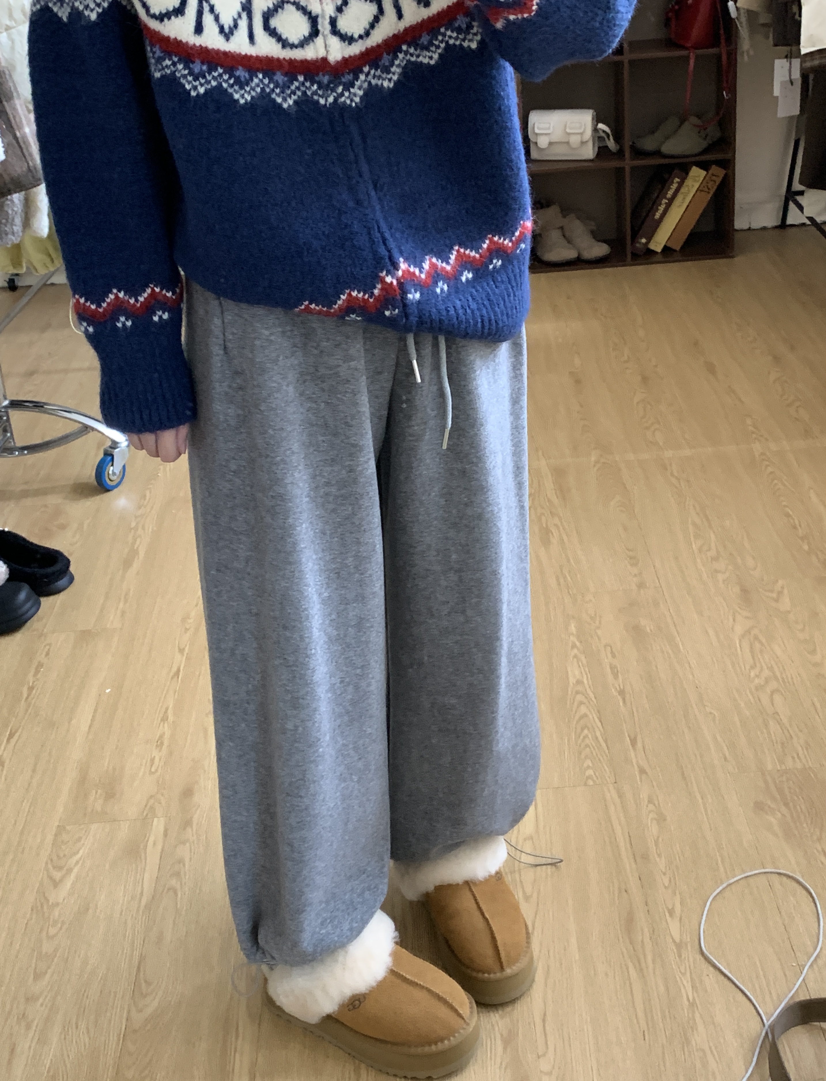 冬日神裤 羊绒垂感卫裤 质感超棒