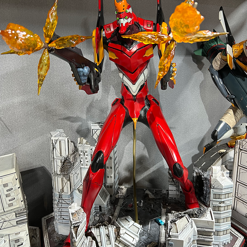 【MON私人订制】预定 EVA 二号机 新世纪福音战士gk手办雕像（不包邮