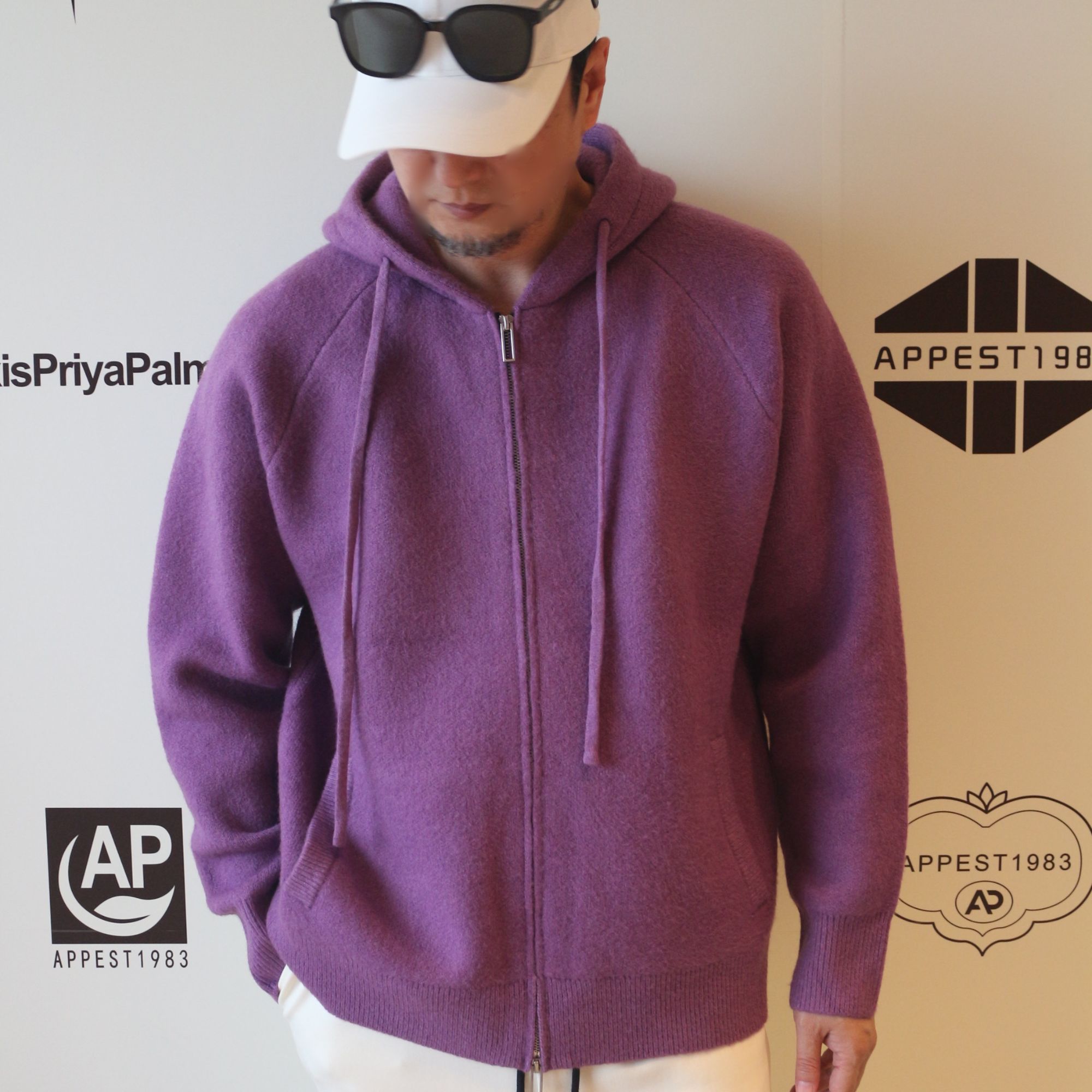 2025秋季新款羊毛连帽时尚休闲百搭长袖毛衣开衫外套8001