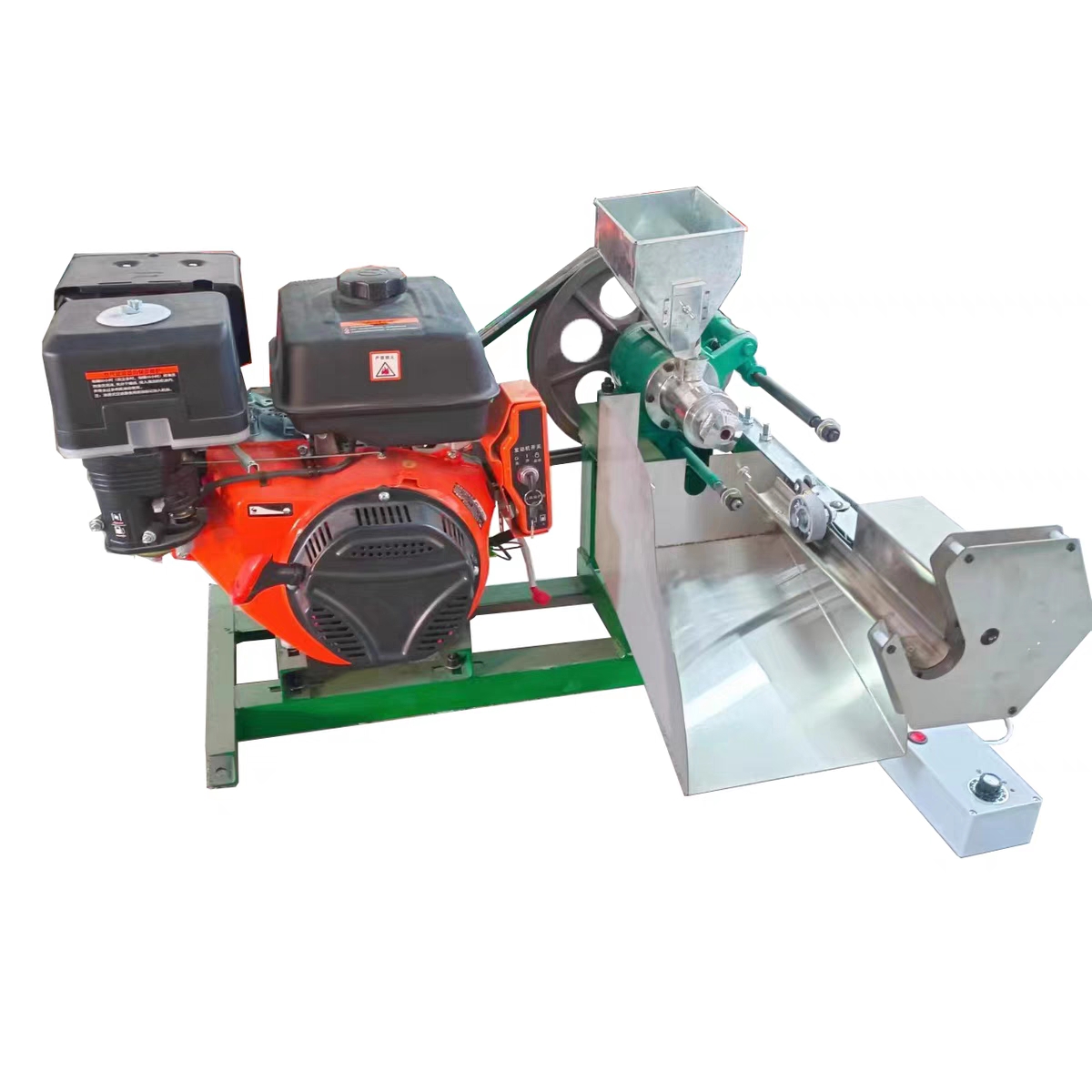 五谷杂粮膨化机，直筒切断机，大米玉米膨化机