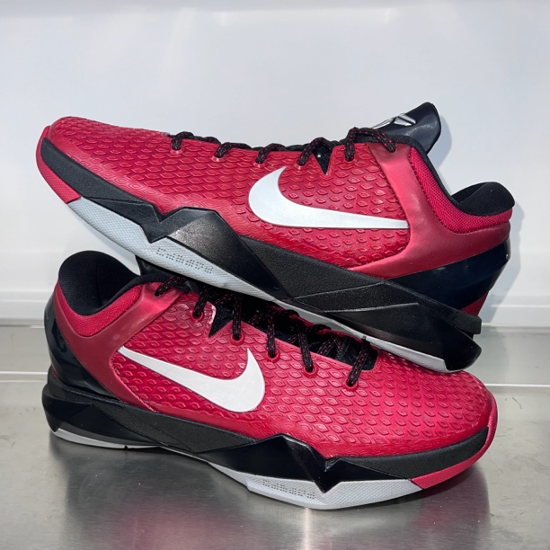 Kobe zk7精英红 44.5码配盒 全新未使用 可实战 绝版配色 科比7