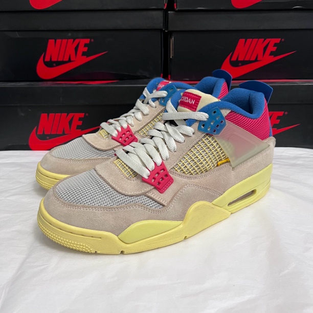 Nike AJ4union石榴粉 44码配盒 98新成色 耐克休闲鞋