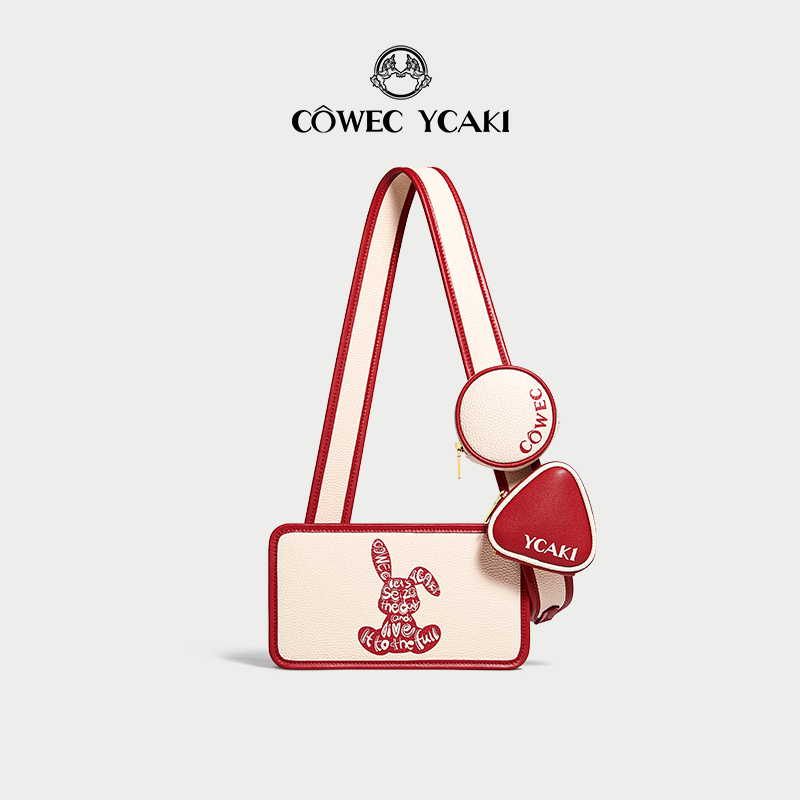 【娇娇专享】Cowec Ycaki包包小众女包相机包女斜挎休闲2025