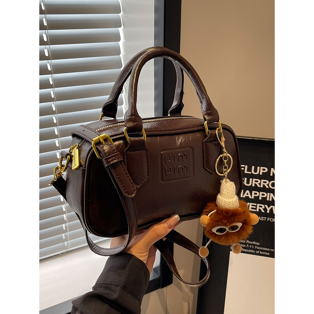 包包女士2023新款潮高级感时尚复古百搭单肩斜挎包秋冬手提小方包