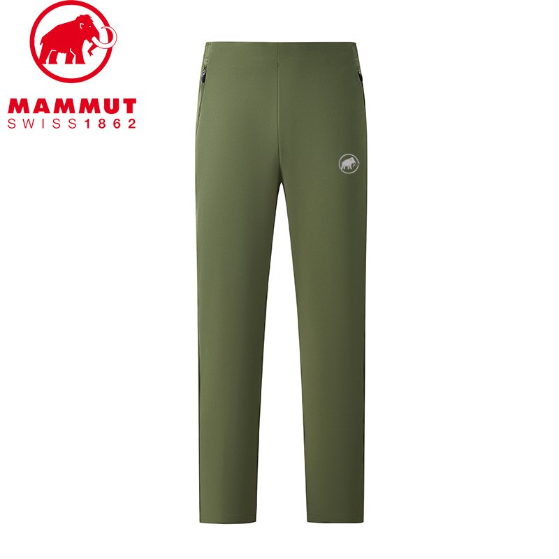 Mammut/猛犸象秋冬新款男士户外运动长裤防风透气保暖软壳裤子男