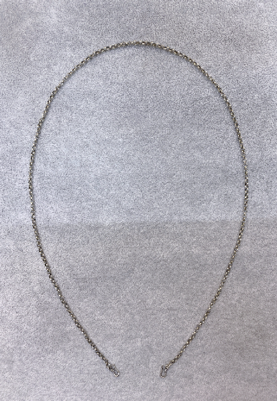 链子925银 【玉宏银楼】纯银925双钩扣头O字链3mm