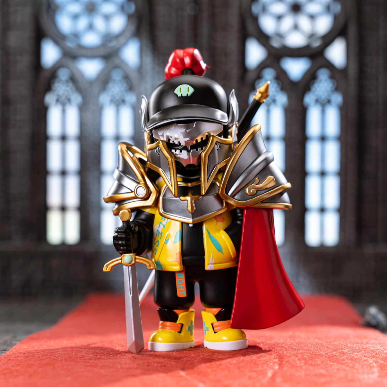 【骑士】 无相-FACELESS 玩悟奇想限量潮玩大娃