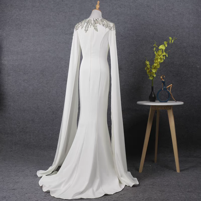 新款明星女王风礼服裙宴会裙敬酒裙年会主持长裙走秀演出晚礼服