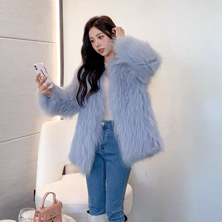 美衣美装身长70公分双面编织外套，以直播间为准（私拍不发货）