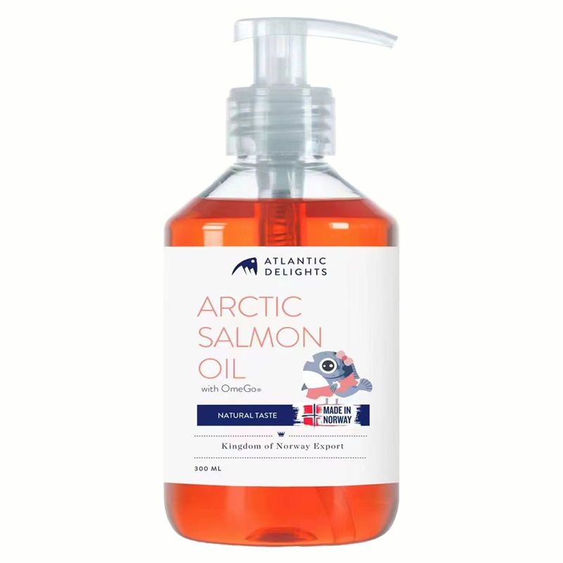 老龙推荐 蓝跃 大西洋鲑鱼油 300ml 犬猫通用