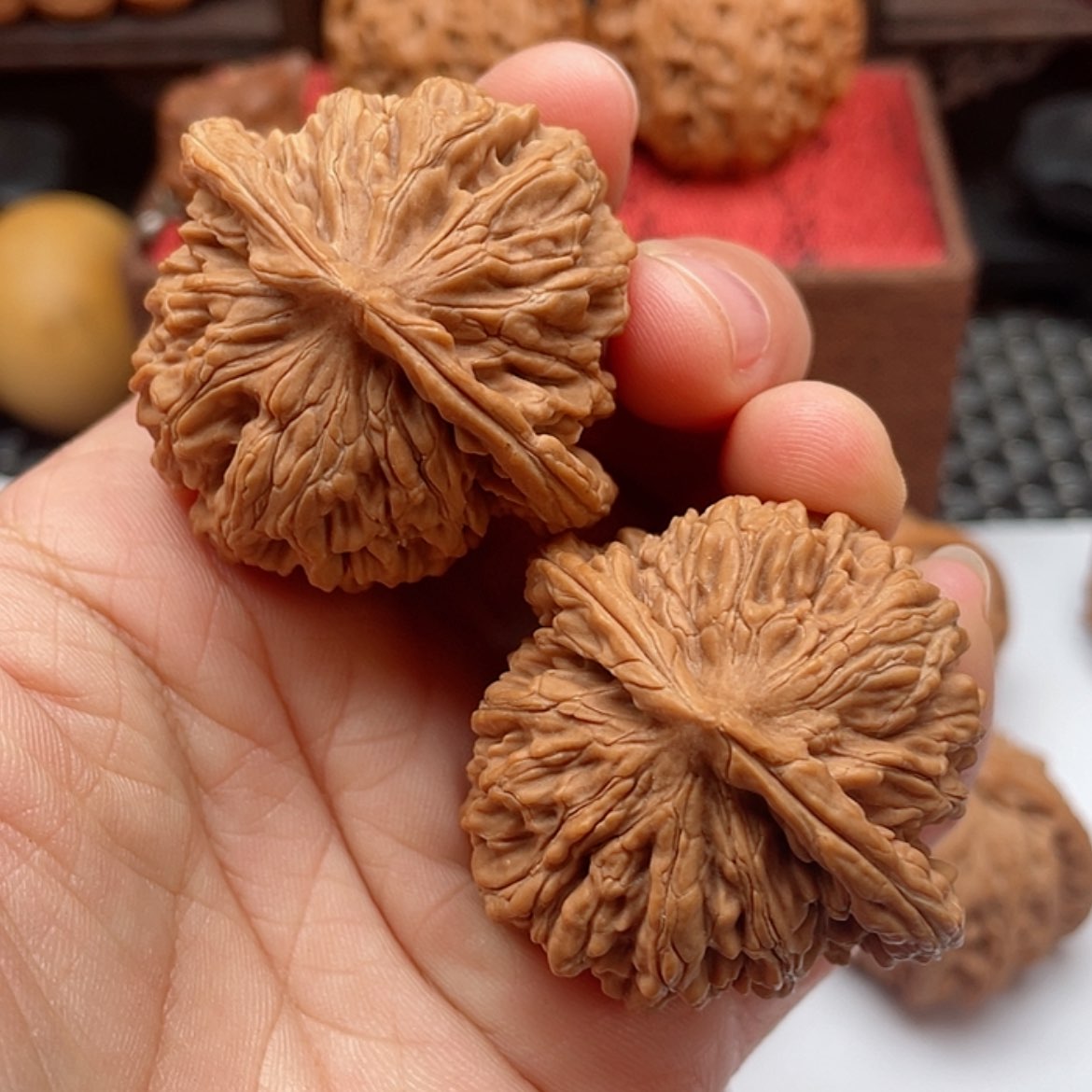 【闪购商品】文玩核桃把件42楼子