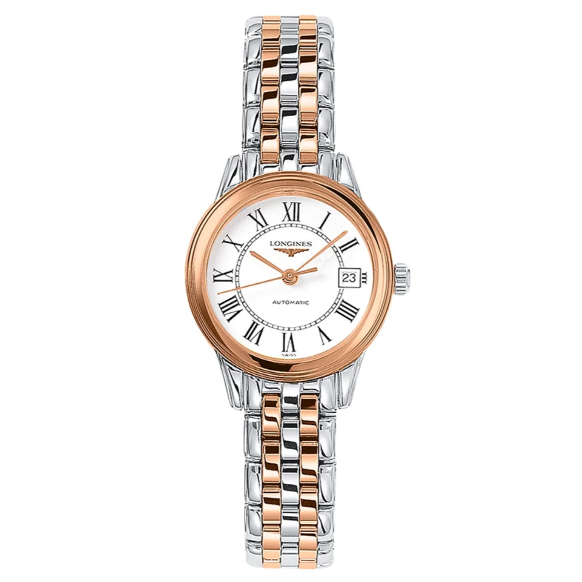 99新 Longines/浪琴 仁智女表/单表军旗/自动机械26表径时尚百搭
