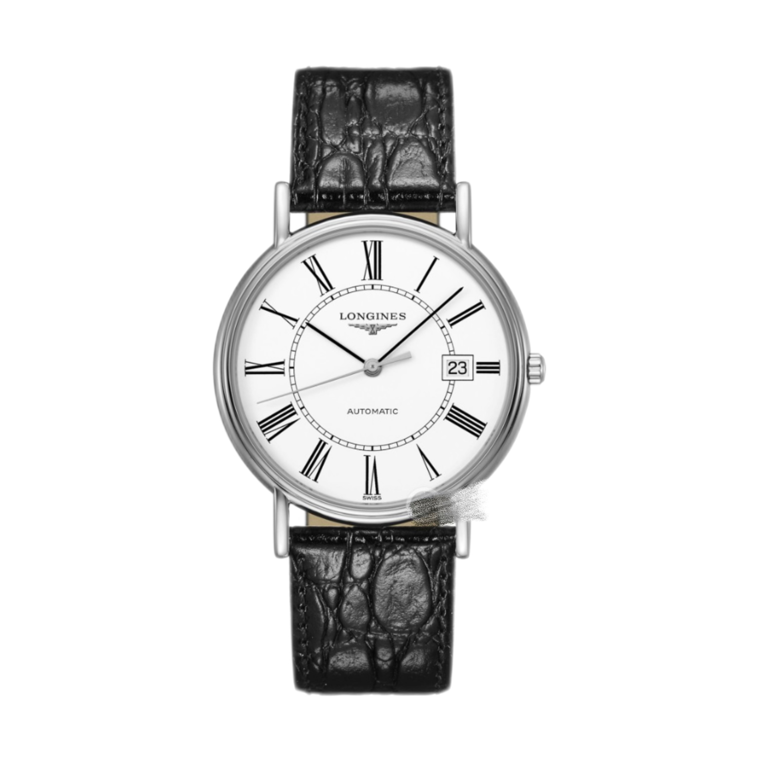 99新 Longines/浪琴 单表瑰丽男表/40表径/背透888机械机芯/经典