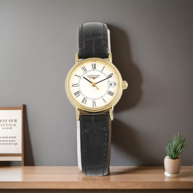 99新 Longines/浪琴 仁智/瑰丽女款/L4.220.2型号/23表径/石英