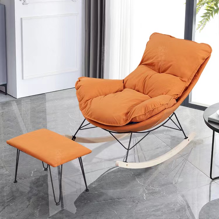【小扬哥推荐】龙虾椅北欧网红摇椅懒人休闲躺椅家用轻奢客厅午睡